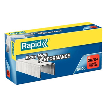 Rapid SuperStrong Staples 26/8+ Pack of 5000 24862200 24862200