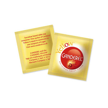 Canderel Yellow Sweetener Sachets Pack 1000 60111851