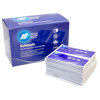Af Safepads Cleaning Pads Pack 100 SPA100 SPA100
