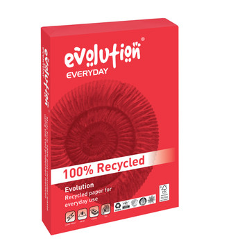 Evolution Everyday Recycled Paper 80Gsm A4 Box 5 Reams EVE2180 EVE2180