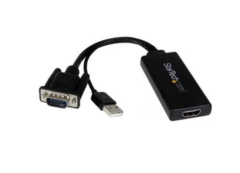 Startech.Com Vga To Hdmi Adapter With Usb Audio VGA2HDU