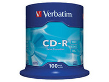 Verbatim 43411 CD-R 52X Extra Protect. 700MB 43411