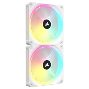 Corsair Icue Link Qx140 Rgb Starter Kit 140Mm Pwm Fan White 2 Pack CO-9051008-WW