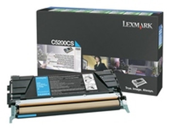 Lexmark C5200CS Toner Cyan Return Program C5200CS