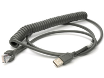 Datalogic CAB-524 Cable. USB. Type A Coiled CAB-524