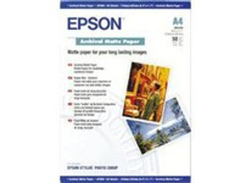 Epson C13S041342 A4 Archival Matte Paper C13S041342