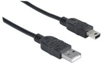 Manhattan 333375 USB-A 2.0 - Mini USB-B 2.0 333375