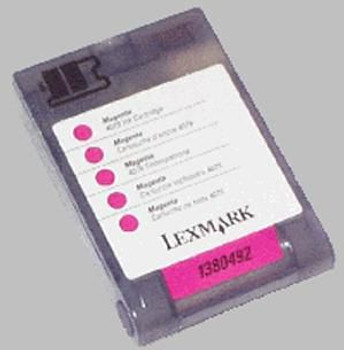 Lexmark 1380492 Ink Cart/Magenta 205sh f 407 1380492