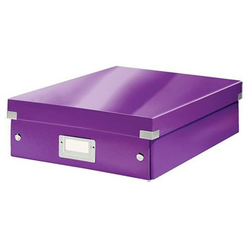 Leitz Click & Store WOW Medium Organiser Box Purple 60580062 60580062