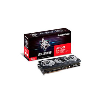 Powercolor Radeon Rx 7800 Xt Hellhound Oc 16Gb Gddr6/Pci Express 4.0/2520Mhz/195 RX7800XT 16G-L/OC