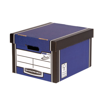 Bankers Box Premium Classic Box Blue Pack of 5 7250617 BB78269