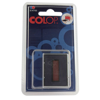 COLOP E/4750 Replacement Ink Pad Blue/Red Pack of 2 E4750 EM43232
