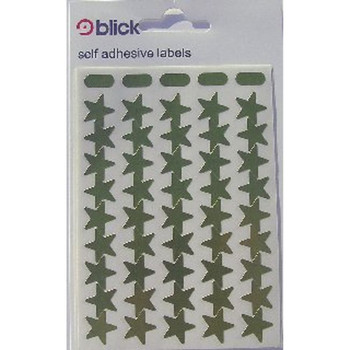 Blick Metallic Stars 14mm 135 Per Bag Gold Pack of 2700 RS025351 RS02535