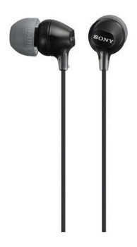 Sony MDREX15LPB.AE EX SERIES In-Ear. Black MDREX15LPB.AE