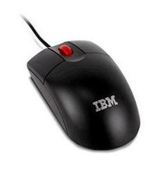 IBM 40K9200-RFB 2 BUTTON OPTICAL MOUSE BLK USB 40K9200-RFB