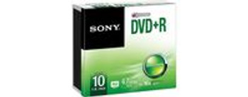 Sony 10DPR47SS DVD+R 16X SLIM CASE 4.7GB 10DPR47SS