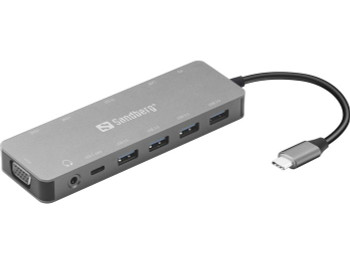 Sandberg 136-45 USB-C 13-in-1 Travel Dock 136-45