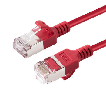 MicroConnect V-FTP6A10R-SLIM CAT6A U-FTP Slim. LSZH. 10m V-FTP6A10R-SLIM