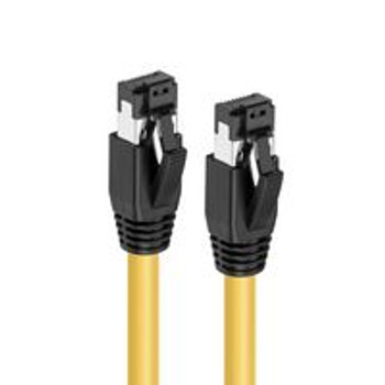 MicroConnect MC-SFTP80025Y CAT8.1 S/FTP 0.25m Yellow MC-SFTP80025Y