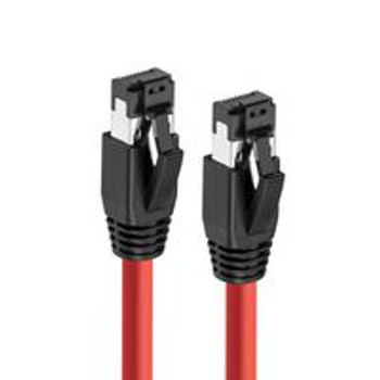 MicroConnect MC-SFTP803R CAT8.1 S/FTP 3m Red LSZH MC-SFTP803R