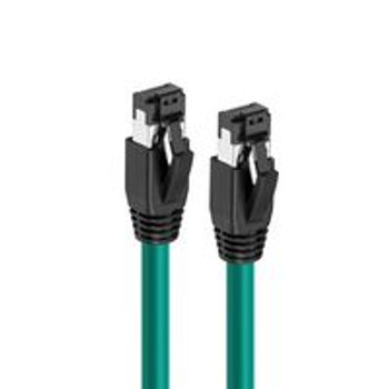 MicroConnect MC-SFTP8005G CAT8.1 S/FTP 0.50m Green LSZH MC-SFTP8005G