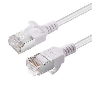 MicroConnect V-FTP6A10W-SLIM CAT6A U-FTP Slim. LSZH. 10m V-FTP6A10W-SLIM