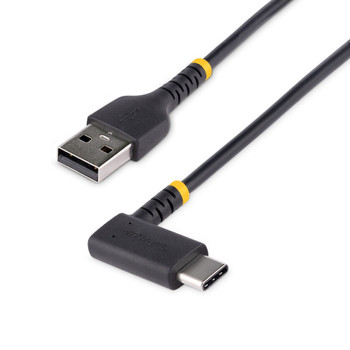 Startech.Com 30Cm Usb A To Right Angle Usb C Heavy Duty Fast Charging Cable R2ACR-30C-USB-CABLE