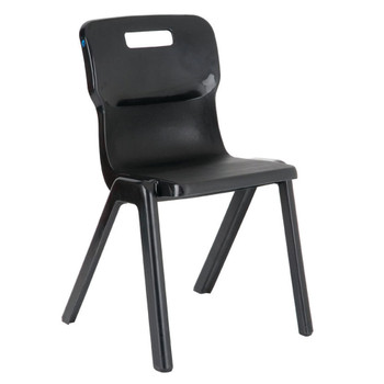 Titan One Piece Chair 380mm Charcoal KF72167 KF72167