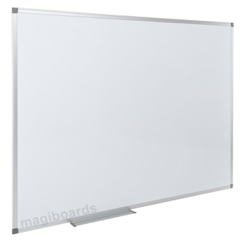 Magiboards Slim Magnetic Whiteboard Aluminium Frame 900X600mm BC1002