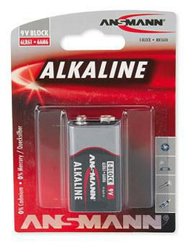 ANSMANN 1515-0000 1 Alkaline 9V block red-line 1515-0000
