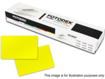 Capture YL76-A Yellow Plastic Card 0.76mm - YL76-A