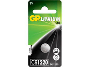 GP Batteries CR1220 1-P GP LITHIUM BUTTON CELL CR1220 2180