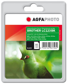 AgfaPhoto APB123BD Ink Black rpl LC123BK. 16ml APB123BD