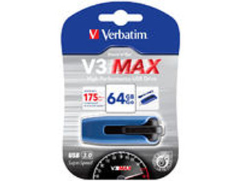 Verbatim 49807 SuperSpeed USB 3.0 64GB Blue 49807