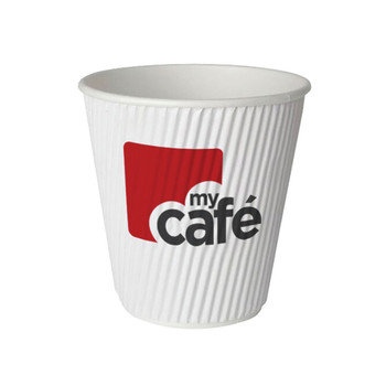 Mycafe 12oz Ripple Wall Hot Cups Pack of 500 HVRWPA12V MYC77613