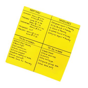 Post-it Super Sticky Big Notes 279x279mm Yellow Pack of 30 BN11-EU 3M93197