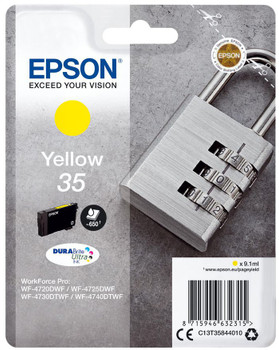 Epson C13T35844010 ink cartridge yellow DURABrite C13T35844010