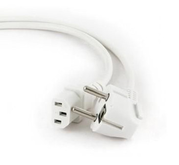 Gembird PC-186W-VDE Power Cable White 1.8 M Cee7/4 PC-186W-VDE