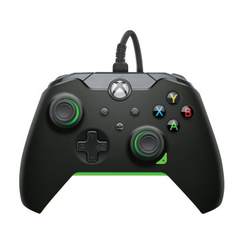 PDP 049-012-GG Wired Controller: Neon Black 049-012-GG