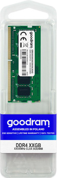 Goodram GR3200S464L22/32G Memory Module 32 Gb 1 X 32 Gb GR3200S464L22/32G