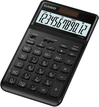 Casio JW-200SC-BK Calculator Desktop Basic Black JW-200SC-BK