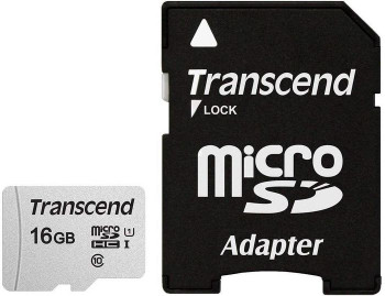 Transcend TS16GUSD300S-A Microsd Card Sdhc 300S 16Gb TS16GUSD300S-A