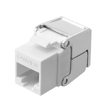 Lanview LVN128084 Cat6a Unshielded flip jack LVN128084