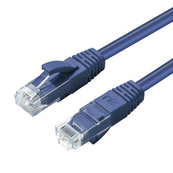 MicroConnect MC-UTP6A005B CAT6A UTP 0.5m Blue LSZH MC-UTP6A005B