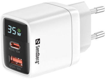 Sandberg 441-52 2in1 Charger 1xUSB-C 1xUSB 35W 441-52