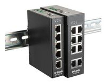 D-Link DIS-100E-8W 8 Port Unmanaged Switch with DIS-100E-8W