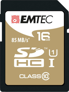 Emtec ECMSD16GHC10GP SD Card 16GB SDHC CLASS10 ECMSD16GHC10GP
