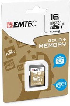 Emtec ECMSD16GHC10GP SD Card 16GB SDHC CLASS10 ECMSD16GHC10GP