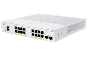 Cisco CBS350-16P-E-2G-EU Network Switch Managed L2/L3 CBS350-16P-E-2G-EU