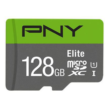 PNY P-SDU128V11100EL-GE Elite 128 Gb Microsdxc Uhs-I P-SDU128V11100EL-GE